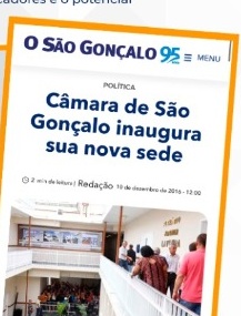 Matéria de Jornal sobre a Nova Sede